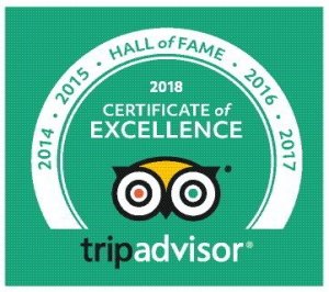 TripAdvisor Hall of Fame