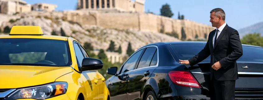 Taxi Versus Athens Chauffeur Service for Visitors